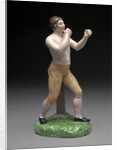 Ceramic, The Boxer Tom Cribb: in canary breeches, by Anonymous