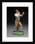 Ceramic, The Boxer Tom Cribb: in canary breeches, by Anonymous