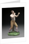 Ceramic, The Boxer Tom Cribb: in canary breeches, by Anonymous
