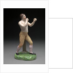 Ceramic, The Boxer Tom Cribb: in canary breeches, by Anonymous