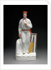 Ceramic, Cricketers - a pair by Anonymous