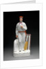 Ceramic, Cricketers - a pair by Anonymous