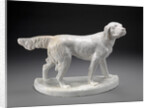 Ceramic, A Setter by Anonymous