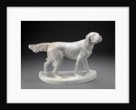 Ceramic, A Setter by Anonymous