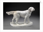 Ceramic, A Setter by Anonymous