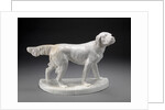 Ceramic, A Setter by Anonymous