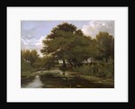 On the Isis, Waterperry, Oxfordshire by William Alfred Delamotte