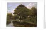 On the Isis, Waterperry, Oxfordshire by William Alfred Delamotte
