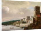 The Thames at Westminster, London by De Jongh