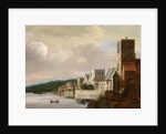 The Thames at Westminster, London by De Jongh