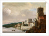 The Thames at Westminster, London by De Jongh