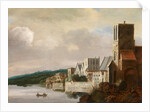The Thames at Westminster, London by De Jongh
