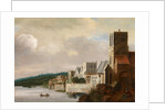 The Thames at Westminster, London by De Jongh