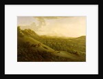 Box Hill, Surrey, with Dorking in the distance Box Hill by George Lambert
