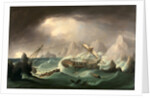 Shipwreck off a Rocky Coast by Thomas Buttersworth