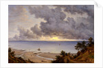 Sandown Bay, from near Shanklin Chine, Isle of Wight View from Shanklin, Isle of Wight by John Glover