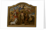 Allegory of the Power of Great Britain by Land, design for a decorative panel for George I's ceremonial coach by Sir James Thornhill