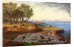 Corfu from Ascension by Edward Lear