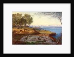 Corfu from Ascension by Edward Lear