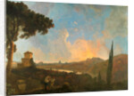 A View of the Tiber with Rome in the Distance by Richard Wilson