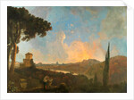 A View of the Tiber with Rome in the Distance by Richard Wilson