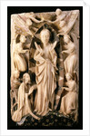 altarpiece, The Assumption of the Virgin Nottingham Alabaster by Anonymous