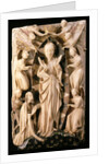 altarpiece, The Assumption of the Virgin Nottingham Alabaster by Anonymous