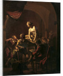 Academy by Lamplight by Joseph Wright of Derby