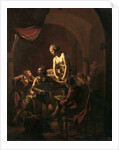 Academy by Lamplight by Joseph Wright of Derby