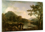 Dinas Bran from Llangollen View in Wales by Richard Wilson