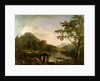 Dinas Bran from Llangollen View in Wales by Richard Wilson