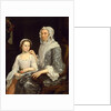 Portrait of an Elderly Lady and a Girl by George Beare