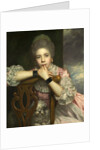 Mrs. Abington as Miss Prue in 'Love for Love' by William Congreve by Sir Joshua Reynolds