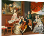 The Gore Family with George by Johan Joseph Zoffany
