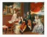 The Gore Family with George by Johan Joseph Zoffany