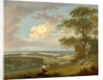Hackwood Park, Hampshire South-East view of Hackwood, the seat of His Grace the Duke of Bolton by Paul Sandby