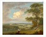 Hackwood Park, Hampshire South-East view of Hackwood, the seat of His Grace the Duke of Bolton by Paul Sandby