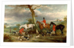 Thomas Wilkinson, M.F.H., with the Hurworth Foxhounds by John Ferneley
