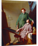A Conversation (The Artist's Brothers, Peter and James Romney) by George Romney