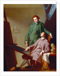 A Conversation (The Artist's Brothers, Peter and James Romney) by George Romney