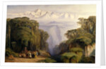 Kangchenjunga from Darjeeling Kinchinjunga from Darjeeling, India by Edward Lear