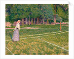 Tennis at Hertingfordbury by Spencer Frederick Gore
