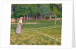 Tennis at Hertingfordbury by Spencer Frederick Gore