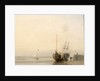 Calais Jetty, France by Richard Parkes Bonington
