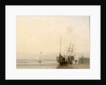 Calais Jetty, France by Richard Parkes Bonington
