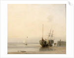 Calais Jetty, France by Richard Parkes Bonington