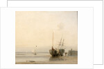 Calais Jetty, France by Richard Parkes Bonington