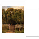 On the Terrace at Haddon Hall, Derbyshire by Thomas Creswick