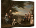 John and Elizabeth Jeffreys and Their Children by William Hogarth