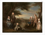 John and Elizabeth Jeffreys and Their Children by William Hogarth